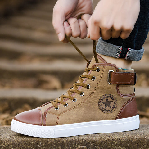 Spring Autumn Converse  Shoes Men