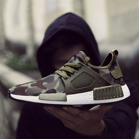 Men Sneakers Military Camouflage